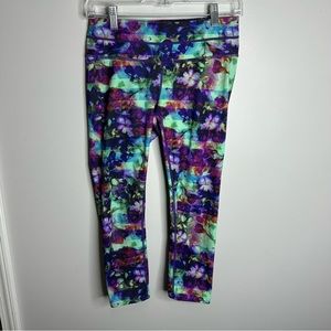 Athleta Vibrant Abstract Print Leggings